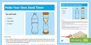 Sand Timer Step By Step Instructions