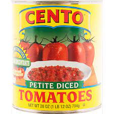 cento diced tomatoes 28 oz