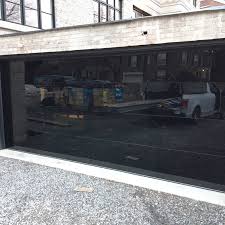 Frameless Mirror Glass Garage Door