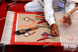weaving of famous salawas carpet