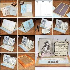 How To Make Your Own Handmade Calendar Step By Step Diy Instructions