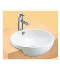 kohler semi recessed wash basin
