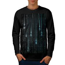 Matrix Number Chart Men Blacklong Sleeve T Shirt Wellcoda
