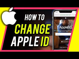 how to change apple id on iphone you
