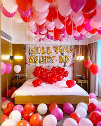 room styling balloon decoration in