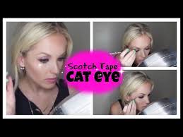scotch tape cat eye you