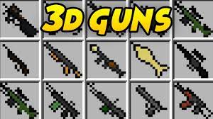 NIESAMOWITE BRONIE W MINECRAFT! | STEFINUS 3D GUNS MOD! - YouTube