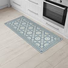 Vinyl Floor Mat With Moroccan Tiles