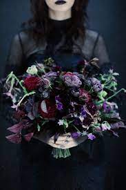 world goth day celebrate black flowers