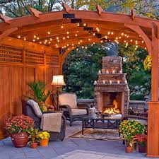 Custom Hearthside Arched Pergolas For