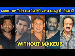 tollywood heroes without makeup photos
