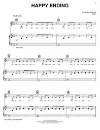 The list of free notes is constantly updated, mainly represented by the arrangements of the piano. Happy Ending By Mika Mika Digital Sheet Music For Piano Vocal Guitar Download Print Hx 36472 Sheet Music Plus