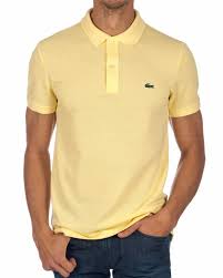 Lacoste Polo Slim Fit Ph4012 Yellow