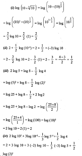 Icse Maths Chapter 9 Logarithms