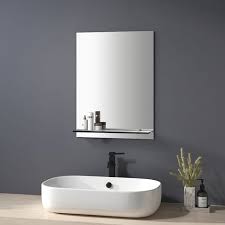 Heilmetz Bathroom Mirror With Shelf 45