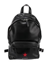 givenchy leather backpack black