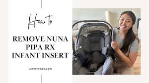 how to remove nuna pipa rx infant car