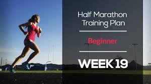 beginner half marathon training plan