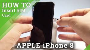 How to put sim card in iphone. How To Insert Nano Sim In Iphone 8 Install Sim Card In Iphone 8 Hardreset Info Youtube