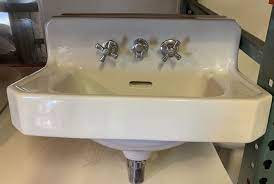 Shelfback Lavatory Sink