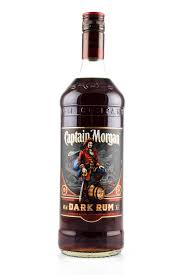 captain morgan dark rum at home of