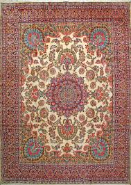 10x14 beige kerman hand knotted persian
