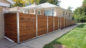 Run a mason's line to ensure the fence is perfectly straight. Pin On Landscaping