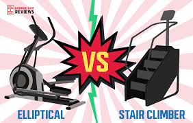 stair climber vs elliptical garage