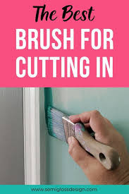 The Best Paint Brush For Cutting In