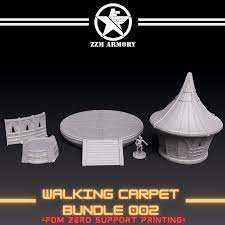 3d file walking carpet bundle 002 3d