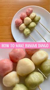 hanami dango desserts of the world