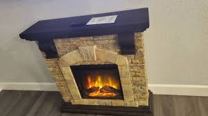 40 In Freestanding Electric Fireplace