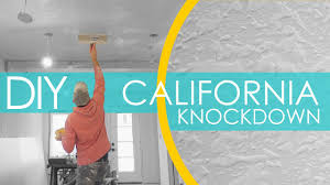 california knockdown ceiling texture
