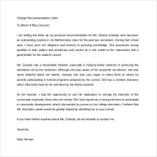 How To Write A Recommendation Letter Sample Templates