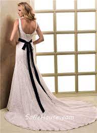 Whatever you're shopping for, we've got it. A Line Sweetheart Corset Back Lace Wedding Dress With Straps Black Sash