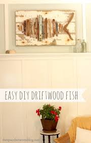 Easy Craft Idea Driftwood Fish The