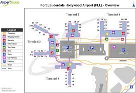 fort lauderdale airport parking map