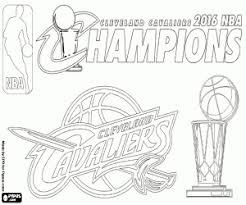 Lebron james and the cleveland cavaliers are headed back to the nba. Cleveland Cavs 2016 Nba Champions Coloring Page Printable Game