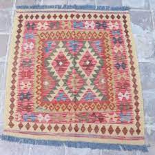 turkish handmade wool rug multicolor