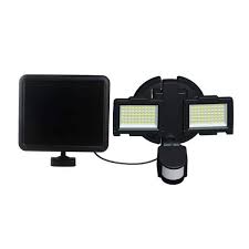 outdoor solar motion activated security