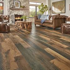 reclaimed wood flooring combine the old