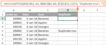 how to identify duplicates in excel