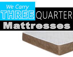 three quarter mattress usa made 48 x