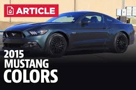 2015 Mustang Colors 2015 Mustang Paint Codes Lmr