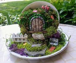 Miniature Teacup Hobbit Door Garden Kit