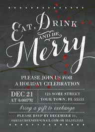 Holiday Party Invitation Templates Publisher Holiday Party