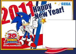 Check Out Sega Japans New Years Card The Sonic Stadium