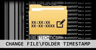 file folder date timest