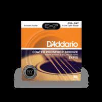 D Addario Exp15 Extra Light Gauge Coated Phosphor Bronze Acoustic Guit House Of Musical Traditions