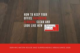 office hardwood floor cleaning